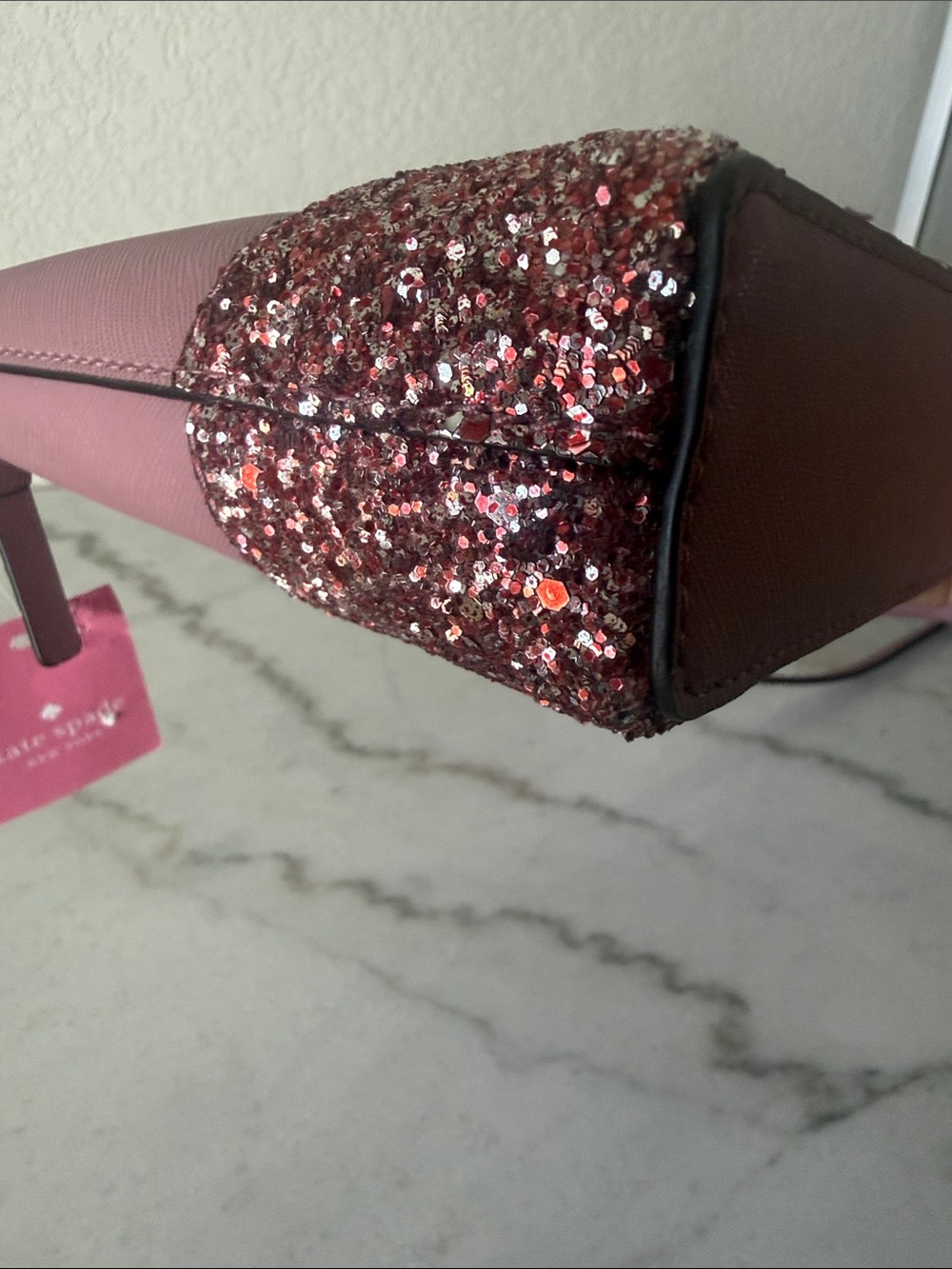 kate spade New York Greta Court Ramey Crossbody-Dusty Peony - Picture 9 of 10